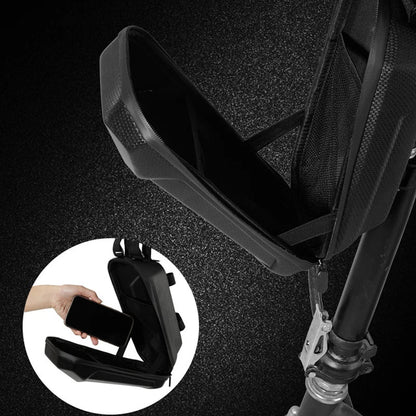 Waterproof EVA Hard Shell Front Bag for Electric Scooter | Reflective Handlebar Hanging Storage Accessories | Compatible with Xiaomi M365