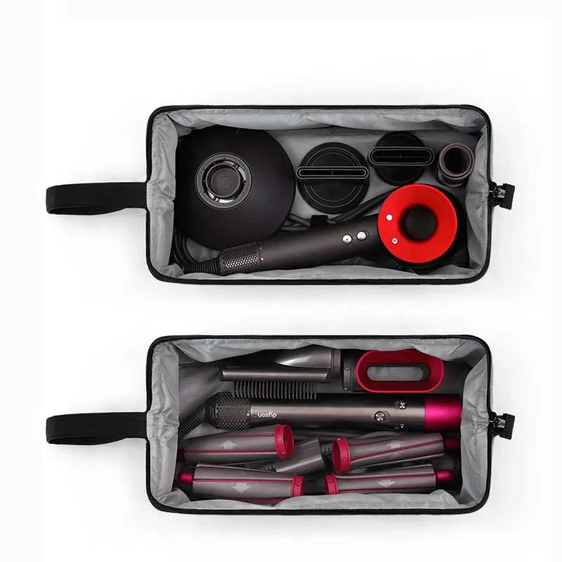 Dustproof Travel Storage Bag for Dyson – Portable Organizer Case for Hair Dryer, Curler & Straightener Protection