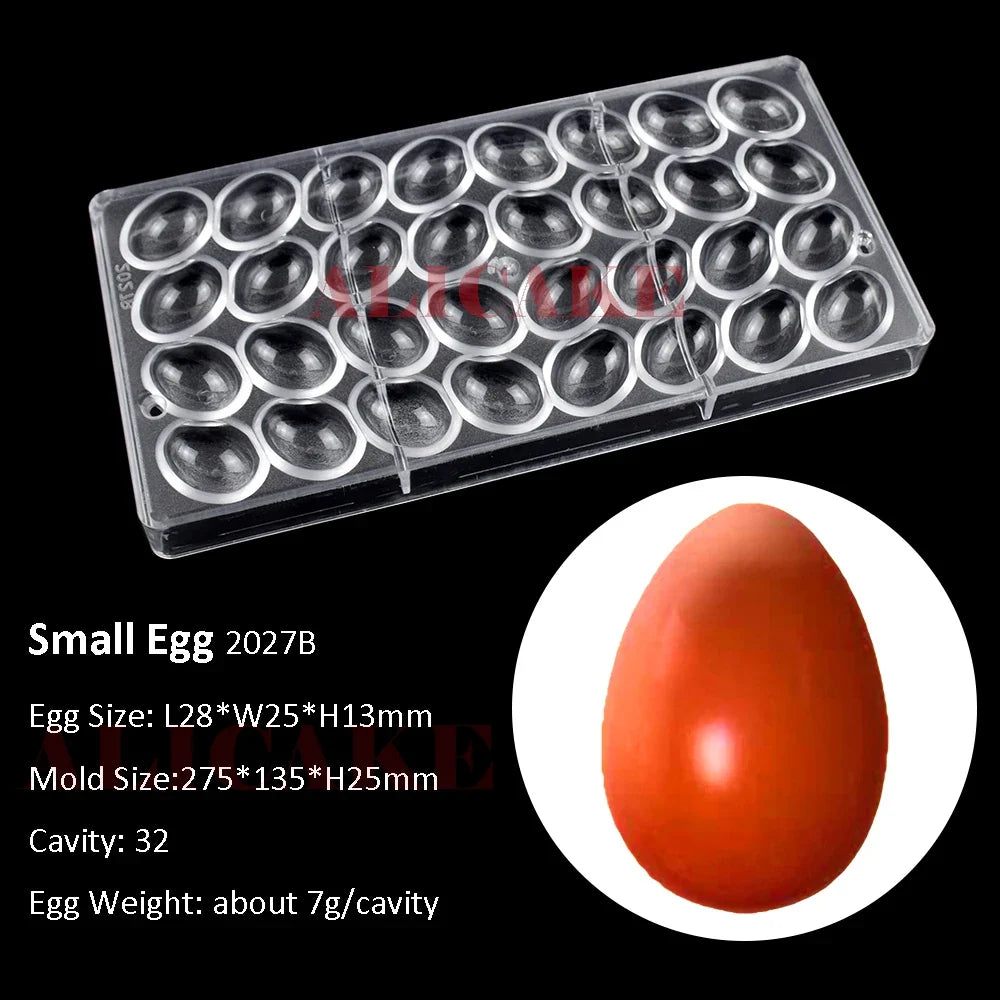 3D Polycarbonate Chocolate Mold - Sphere Diamond Chocolate Bomb & Bonbon Baking Mold for Professional Candy Making