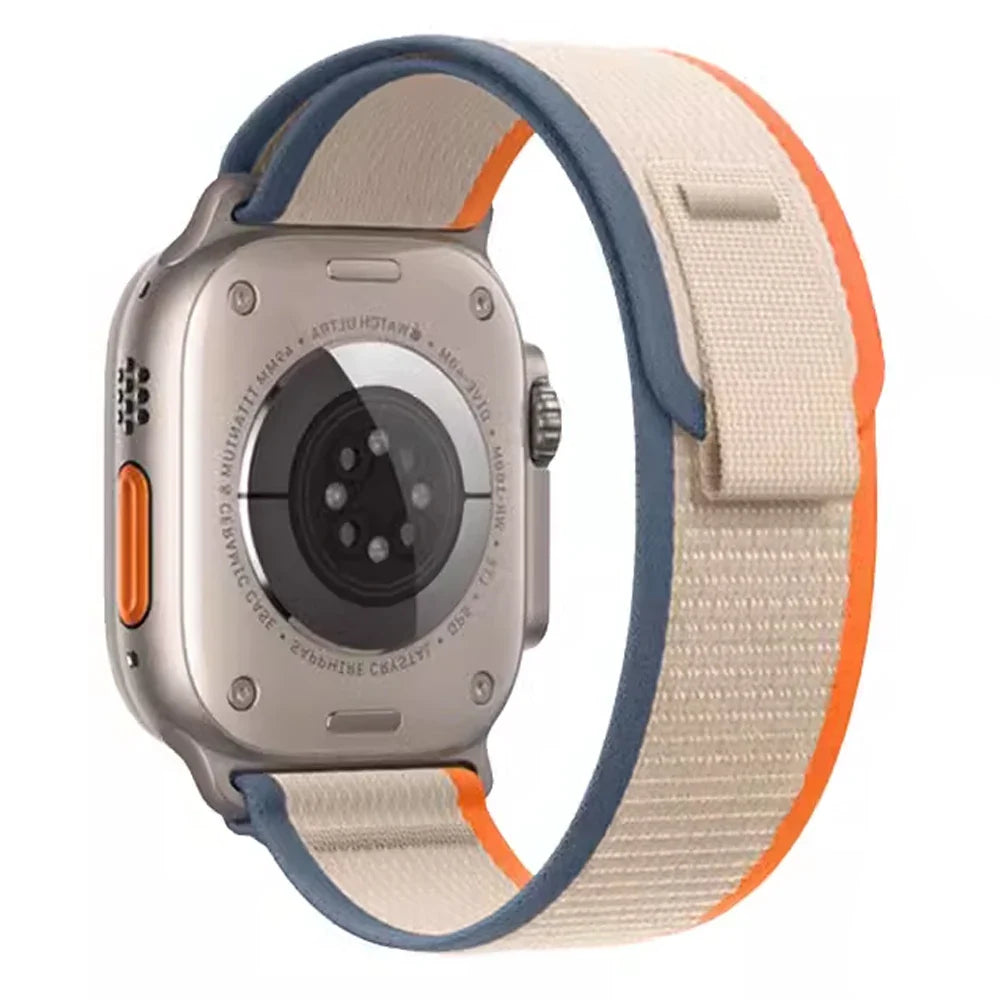 Trail Loop Strap for Apple Watch – Adjustable Band for 49mm 45mm 44mm 42mm 41mm 40mm, Compatible with Series 9 8 7 6 SE 5 4 3