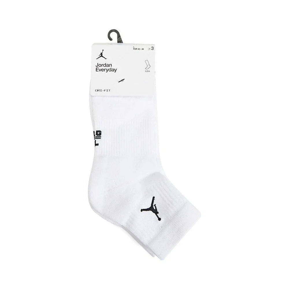 Nike 2025 U J ED Cushioned Ankle Socks 3-Pack – Adult Medium Size DX9655-100