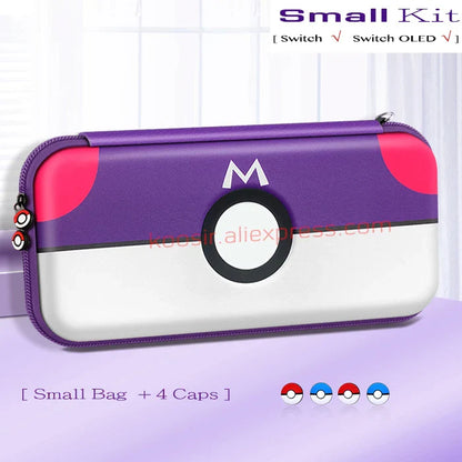 Cute Carrying Case for Nintendo Switch — Hard Shell Storage & Shoulder Bag for Switch OLED Console & Accessories
