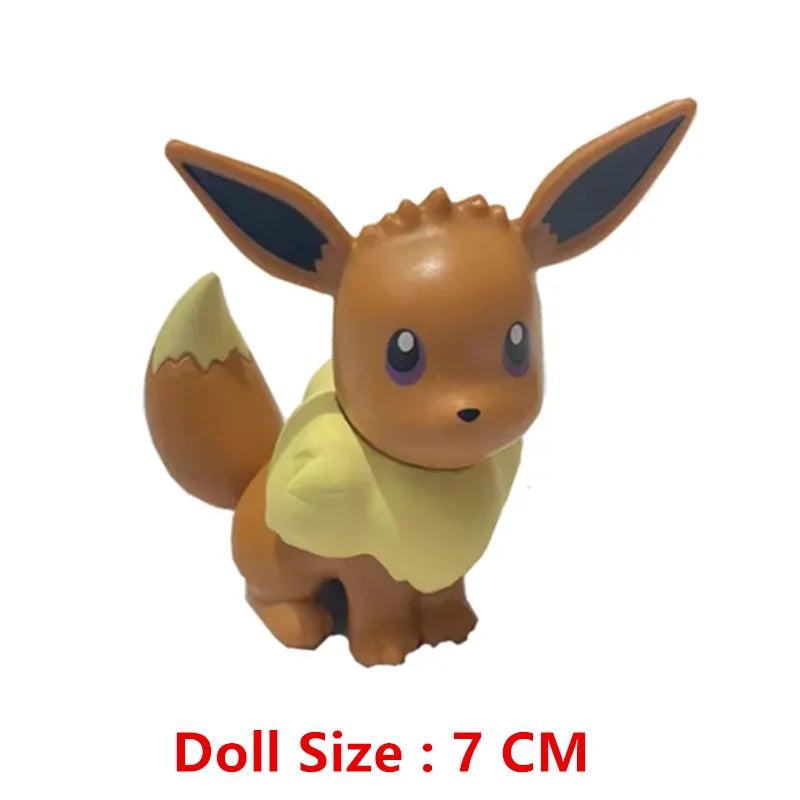 Pokemon 4-13cm Anime Figures – Pikachu, Mewtwo, Charmander, Blastoise Action Model Toy Gifts