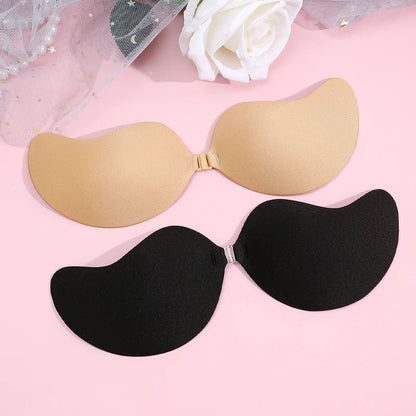 Invisible Stick-On Lift Bra for Women – Strapless Seamless Push-Up Anti-Convex Lingerie Accessory
