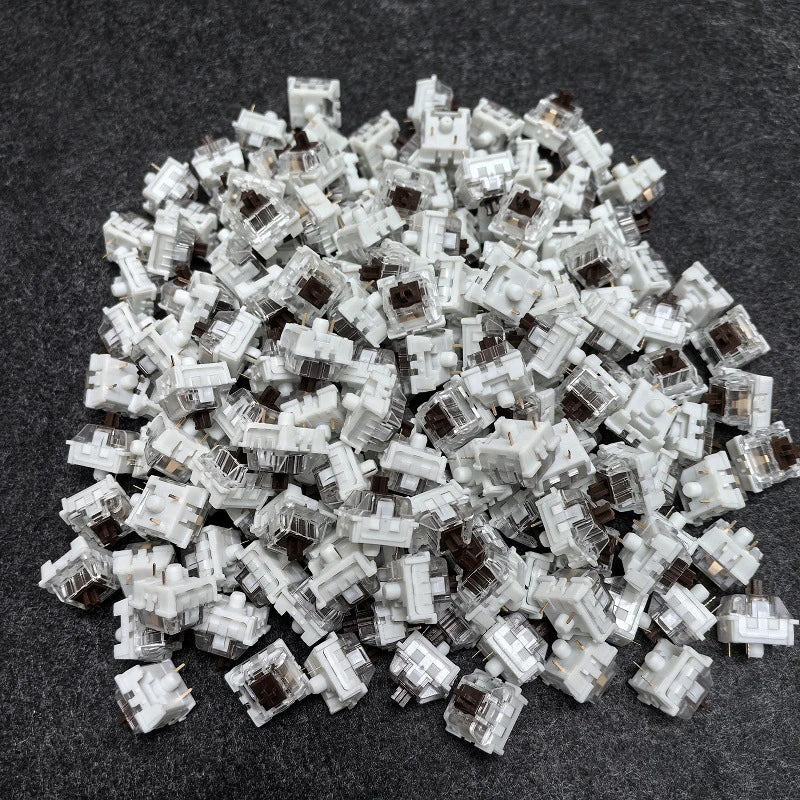 Mechanical Keyboard Switches - Hot Swappable 3 Pin Blue Red Brown Customizable Key Switches