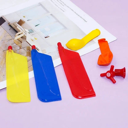 Air Balloon Helicopter Toy Set - Fun Flying Outdoor Party Game for Kids (1–10 PCS)