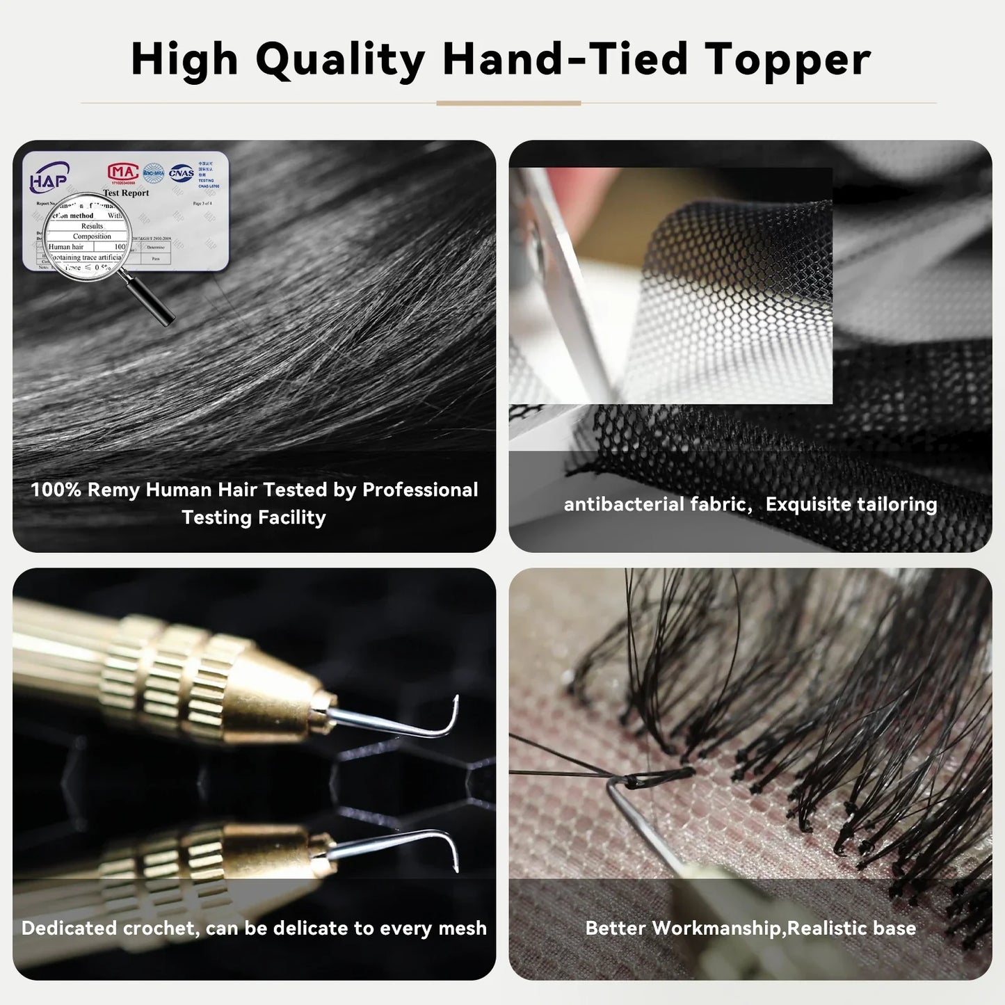 Brown Blonde Ombre Human Hair Toppers for Women – 10/12/14 Inches with Silk Base, Clips, and Bangs
