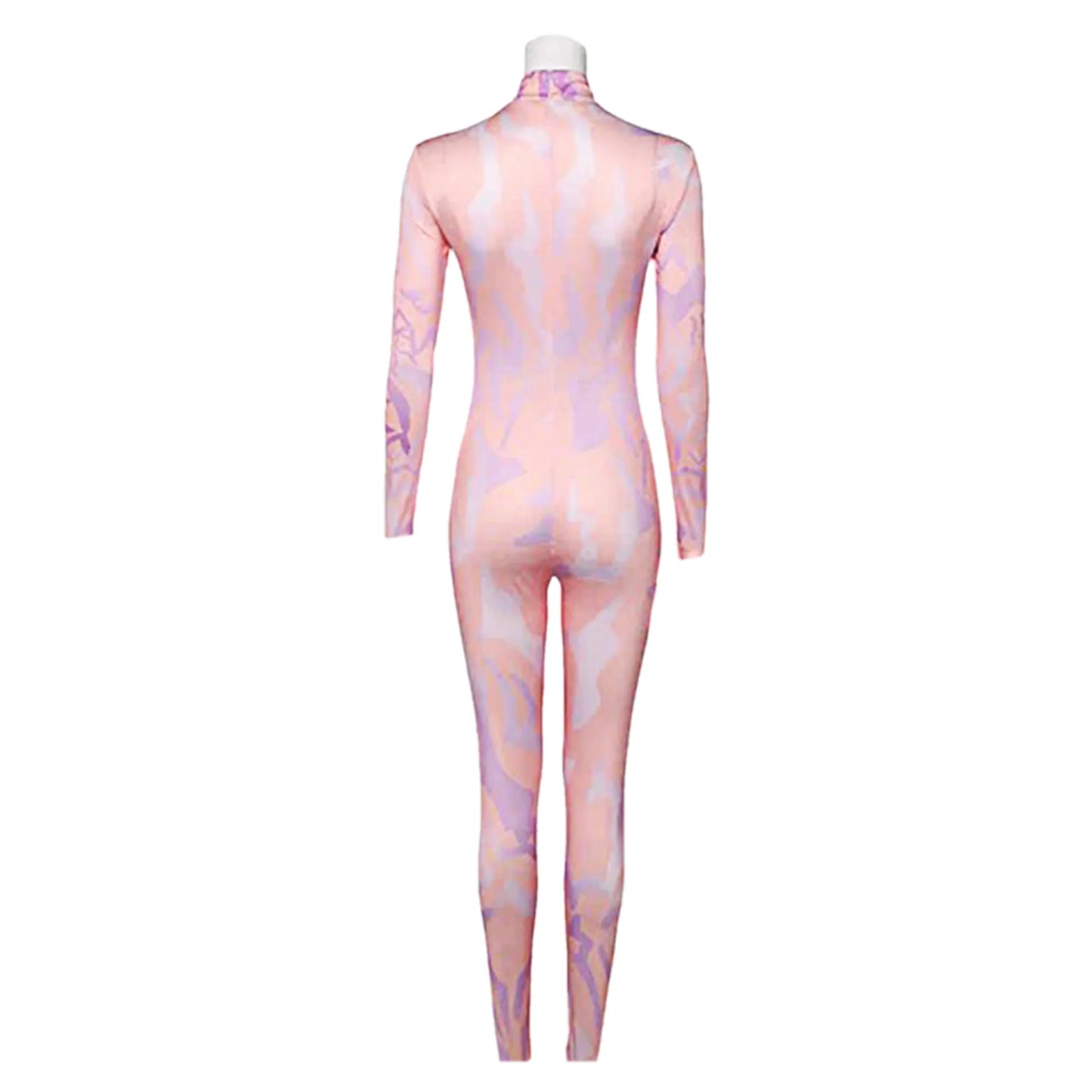 Demon Hunters Rumi Cosplay Costume – Colorful K-Pop Tattoo Jumpsuit, Devil Bodysuit for Anime Role-Play & Halloween Performance