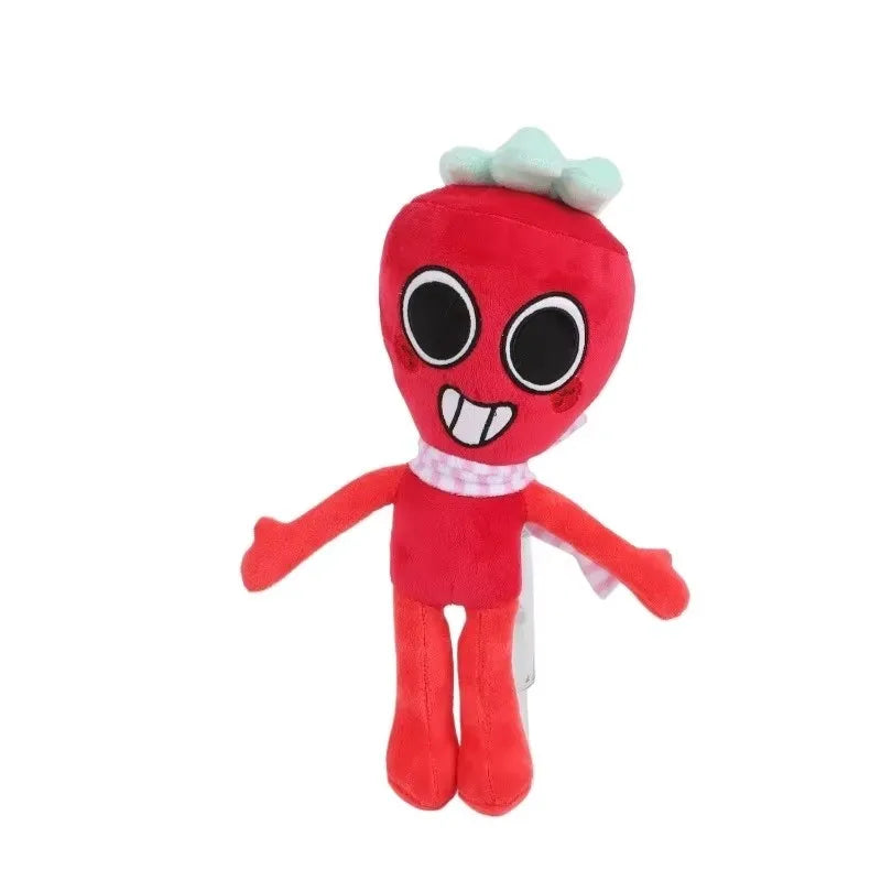 Dandys World Goob & Boxten Flower Plush Toy – Soft Stuffed Animal Pillow Cat Bunny Plushie Doll for Fans