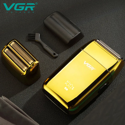 VGR V-399 Electric Shaver for Men – Professional Portable Beard Trimmer & Mini Razor