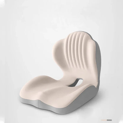 Memory Foam Truck Seat Cushion – L-Shaped Ergonomic Design with Lumbar Support Pillow for Drivers