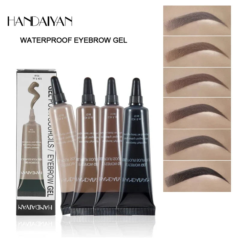 Pro Eyebrow Cream Gel Tattoo Pen – Long-Lasting Waterproof Henna Tint for Perfect Eyebrows (Cejas Maquillaje)