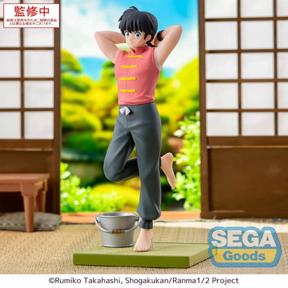 Original SEGA Ranma 1/2 PVC Figure – Luminasta Shampoo, Tendou Akane & Saotome Ranma 19cm Collectible Toy