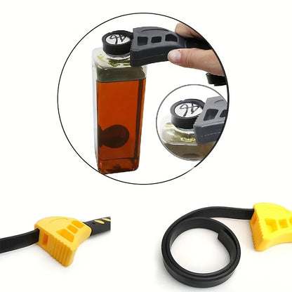 6-Inch Belt Wrench Oil Filter Puller: Adjustable Strap Spanner Chain Opener - Disassembly Tool