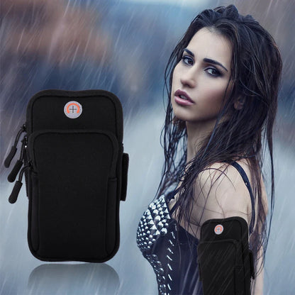 Waterproof Sports Arm Bag: Running Mobile Phone Pouch for Men & Women - Jogging Outdoor Fitness Accessory