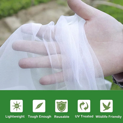 Garden Plant Insect Protection Net – Anti-Bird & Pest Control Cover for Vegetables, Fruits, and Greenhouse Use