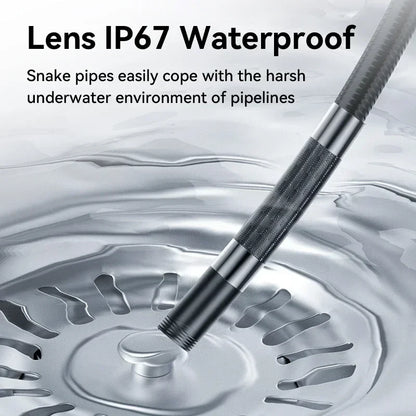 360° Articulating Borescope Camera - LED Endoscope Inspection Tool for Android & iOS Phones
