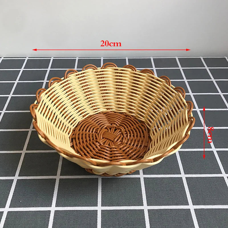 Solid Wood Round Dessert Plate – Japanese-Style Wooden Tray for Snacks, Dried Fruit & Tableware