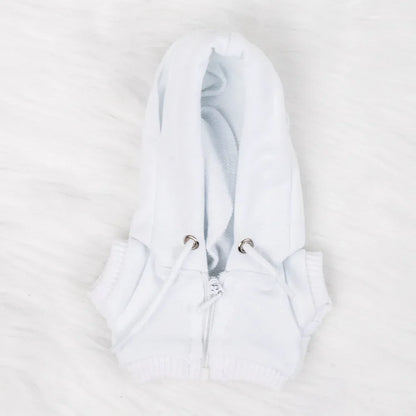 15/17cm Labubu Doll Hooded Zipper Sweatshirt Outfit Set – Stylish Ropa Accessories