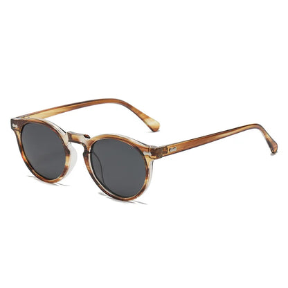 Retro Polarized Sunglasses — Small Round Vintage Shades for Men & Women