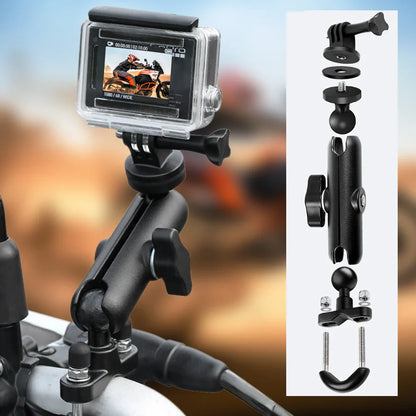 Motorcycle Action Camera Bracket Holder – Mount for BMW R1250GS, R1200GS, R NineT & Adventure Series Camera Mounting Accessories for Stable Recording
