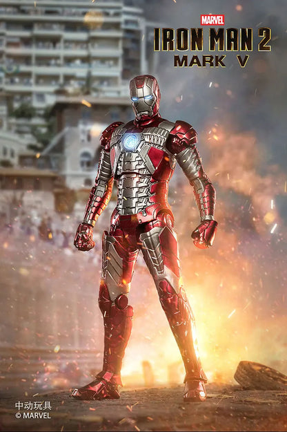ZDTDS Iron Man & War Machine Legends Action Figures – MK37 Hammerhead, MK12, MK38 Igor, MK9 Iron Patriot Collectible Toy