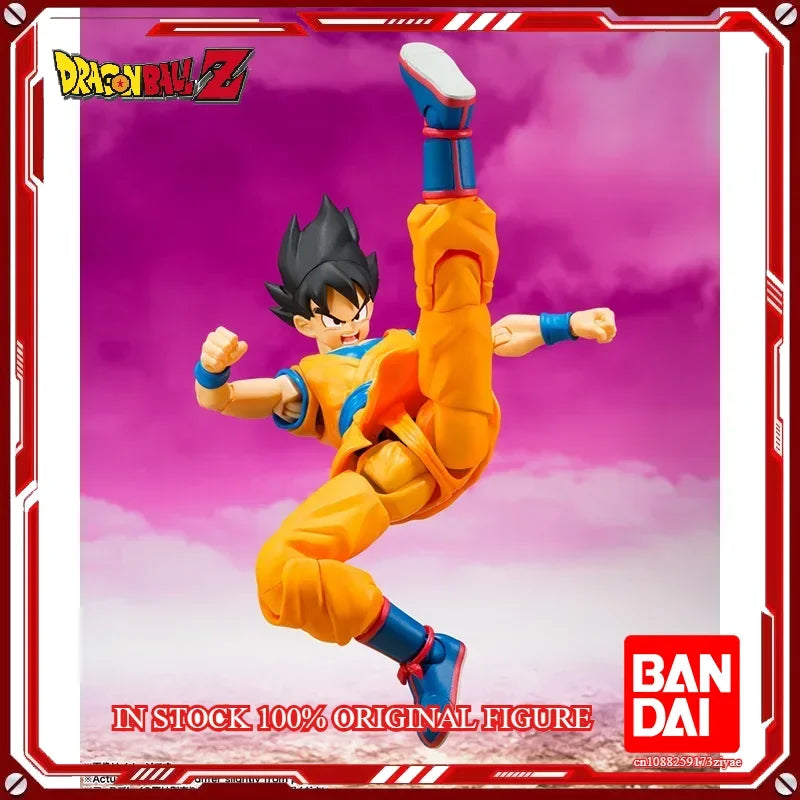 BANDAI S.H.Figuarts Son Goku Action Figure — 100% Original Dragon Ball Anime Collectible Model Toy