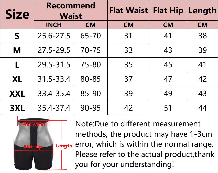 Women Sauna Sweat Pants Body Shaper Shorts – Slimming Waist Trainer Tummy Control Leggings for Weight Loss & Gym