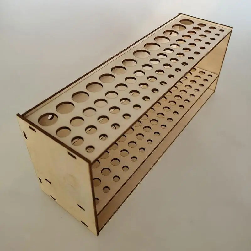Durable Painting Brush Pen Storage Holder Stand Organizer Rack - Drawing Supplies Organizer - Easy DIY Assemble