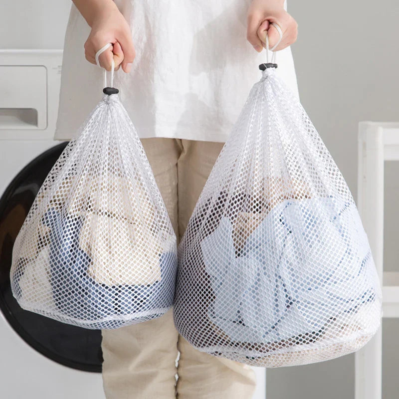Large Mesh Laundry Bag – Organizer for Bra, Socks, Underwear & Shoes, Washing Machine Clothes Storage