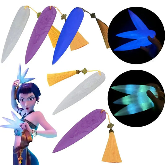 Zoey Kpop Demon Hunters Cosplay Light Dart Weapons — Roleplay Props for Girl Group Idol, Halloween & Carnival Costume Accessories