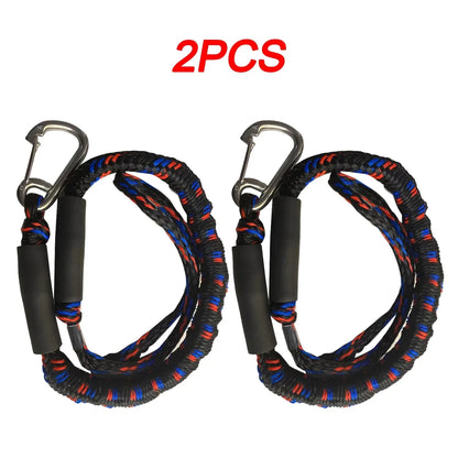 2/1PCS Dock Lines Elastic Marine Rope – Bungee Cords Shock Ties for Kayak & Boat Accessories