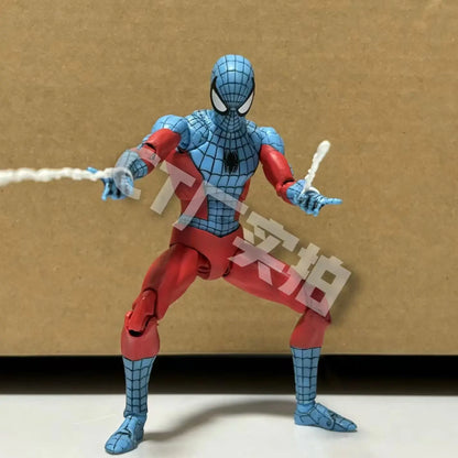 CT Toys Mafex 186 Scarlet Spider Action Figure – Amazing Spider-Man Comic Anime Model Gift Toy