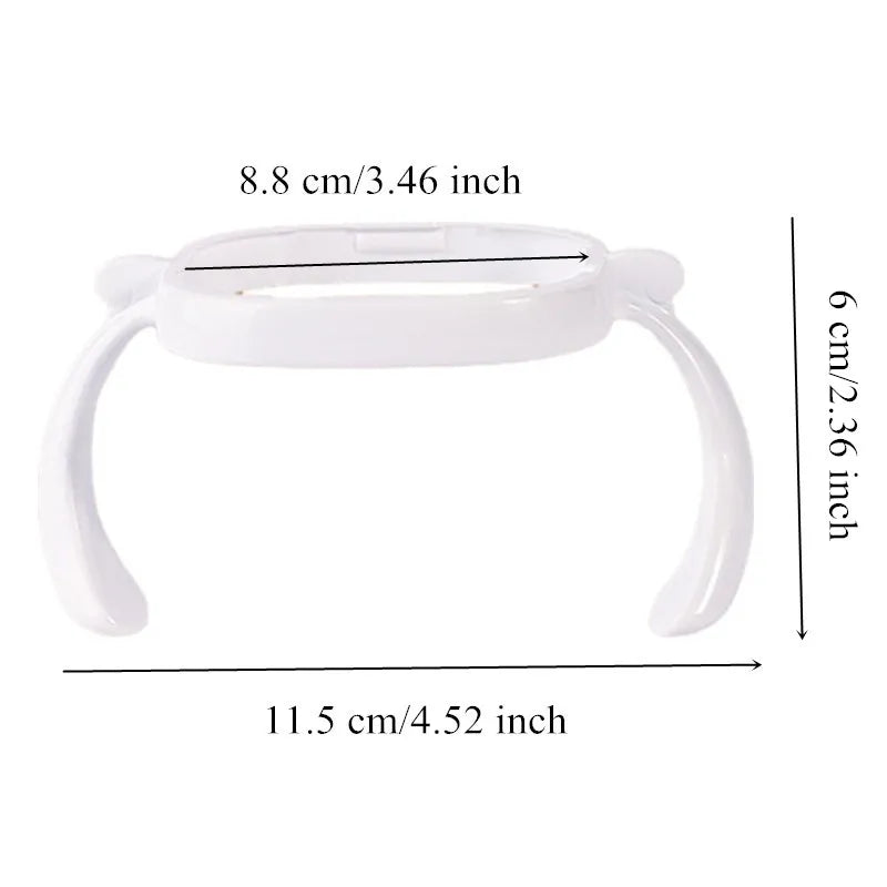 BPA-Free Classic Newborn Bottle Grip Handle – Compatible Silicone Handles for Hegen Bottle, Baby Feeding Accessories