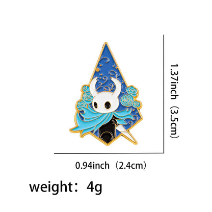 Game Cartoon Enamel Pin Brooch – Cute Lapel Badge for Backpack & Clothing, Gamer Fashion Accessory Gift