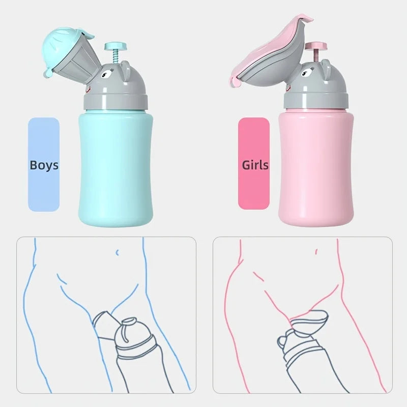 Portable Baby Hygienic Toilet Urinal | Leak-Proof Potty for Outdoor Travel | Convenient Training for Boys & Girls