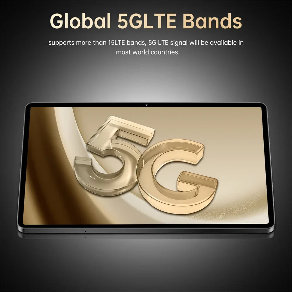 Original Pad 7s Pro 10.1" Tablet – Android 15, 22GB+2TB, 5G Dual SIM, 10000mAh Kids & Global Version