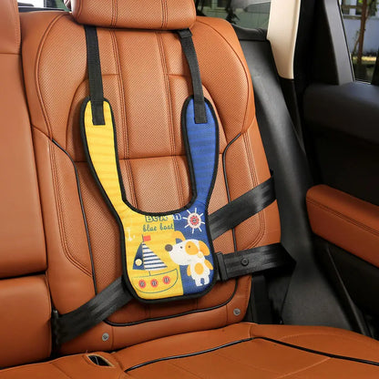 Child Seat Belt Shoulder Cover – Safety Positioner & Neck Protection for Kids, Car Seatbelt Adjustment Holder