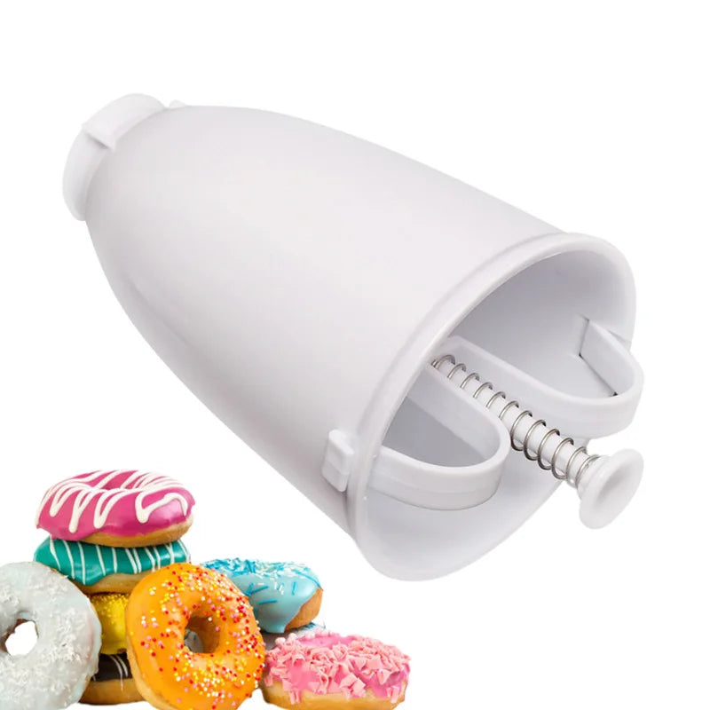 1-10PCS Plastic Manual Donut Maker - DIY Deliciousness on Fast Forward!