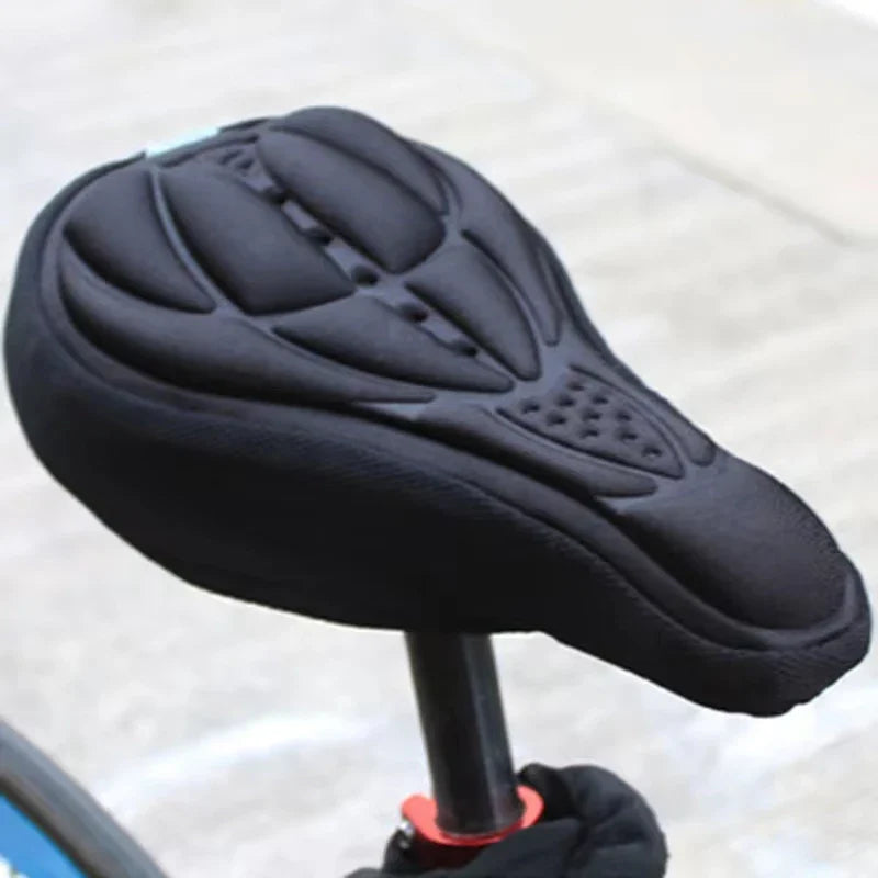 3D Soft Bike Saddle Seat Cover | Comfortable Foam Cushion for Cycling & Bike Accessories