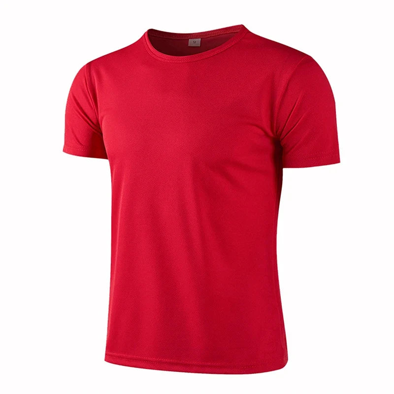 Men's & Women's Quick-Dry Sports T-Shirt - Breathable Short Sleeve Gym, Running & Fitness Training Shirt