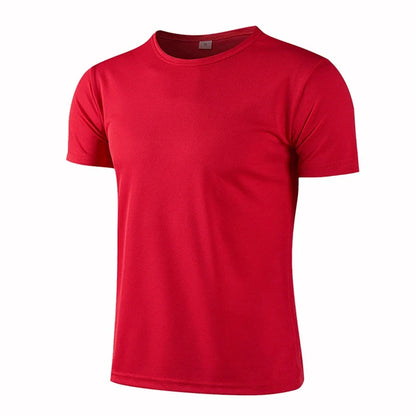 Men's & Women's Quick-Dry Sports T-Shirt - Breathable Short Sleeve Gym, Running & Fitness Training Shirt