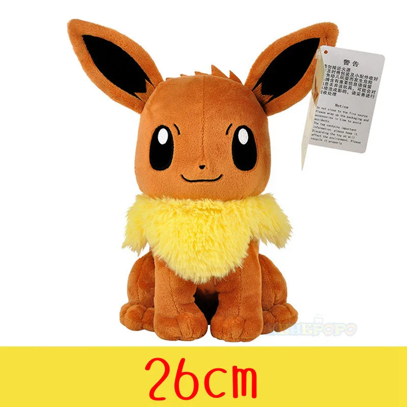 Original Pokémon Gengar Plush 24cm – Cute Pikachu Soft Stuffed Toy Doll for Kids Birthday Gift