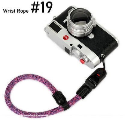 Nylon Rope Sling Quick Release Camera Strap – Wrist & Neck Shoulder Strap for Fujifilm, Sony, Nikon, Canon & Leica Mirrorless Cameras