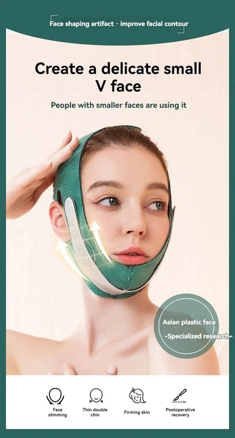 Slimming Face Belt – Lifting Double Chin Mask for All Face Shapes, Tight but Comfortable Facial Slimming Tool