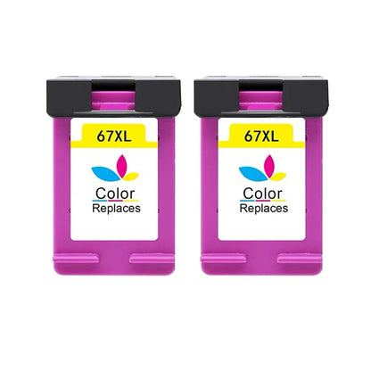 HP 67XL Compatible Ink Cartridge – High Yield Replacement Ink for HP Envy 4140, 4152, 4155, 4158, 1225, 2732, 2752, 2774, 6052 & 6055 Printers