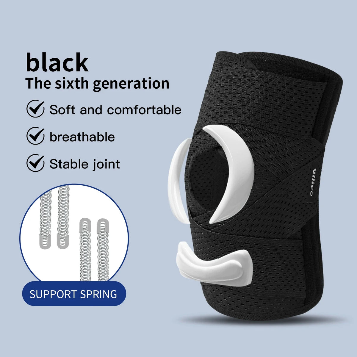 Unisex Sports Knee Pads - Lightweight Breathable Supports for Basketball, Running & Hiking