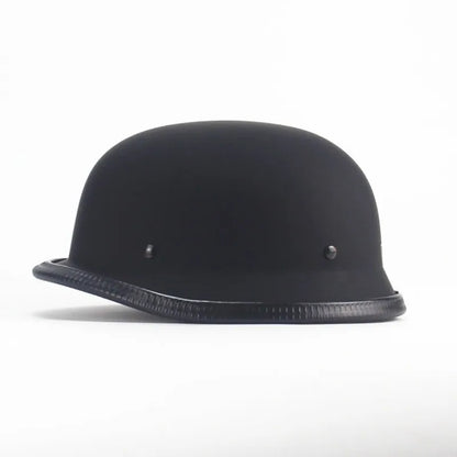 Vintage Motorcycle Cruiser Helmet – Retro Open Face Half Helmet, Germany Safety Helmet for Scooter & Motorcycle