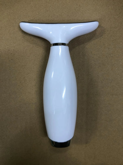 Portable 7-Color LED Light Therapy Massager – Face & Neck Anti-Wrinkle Skin Tightening with 3 Adjustable Vibration Gears