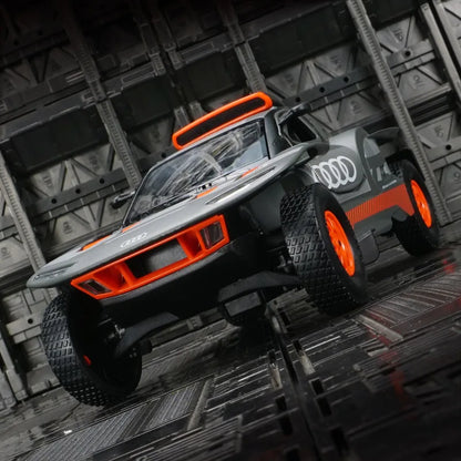 Audi RS Q E-Tron Model Car - 1:24 Alloy Racing Car Collectible with Opening Doors & Gift for Boys